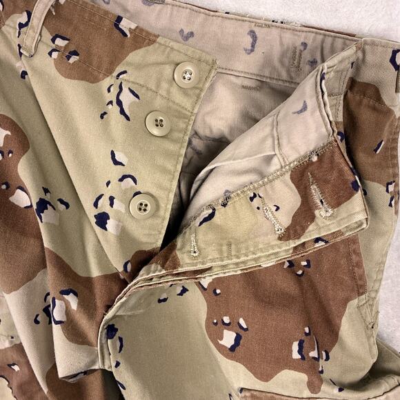 VTG 80s USGI Army BDU Combat Pants Men S Regular Desert Chocolate Chip Camo USA - Picture 14 of 15